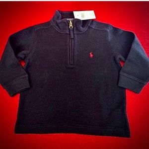 🏇🏇Polo by Ralph Lauren Navy 3/4 Zip Sweater 🏇🏇